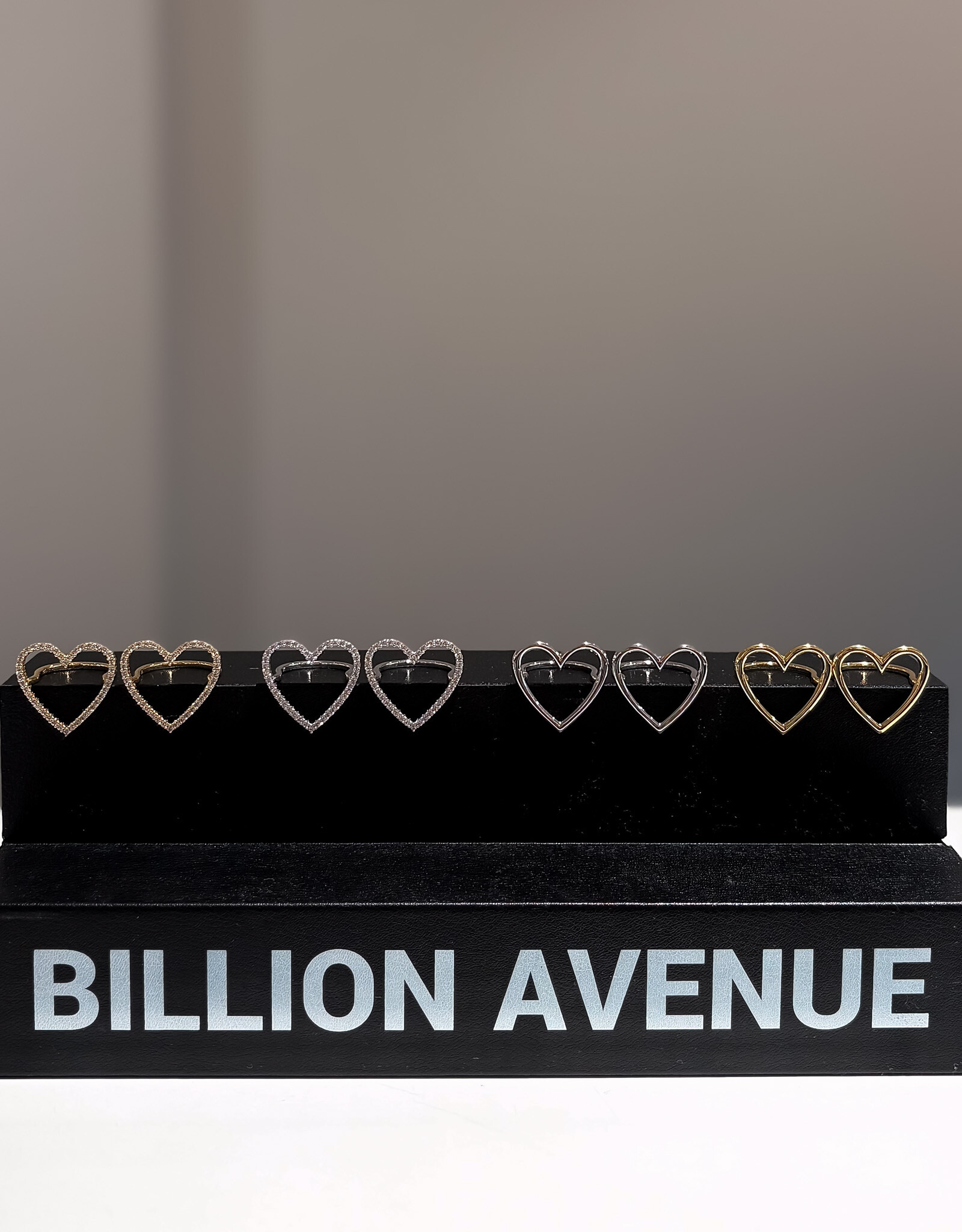 Billion Avenue Ring Diamond Heart - Silver - Billion Avenue 51