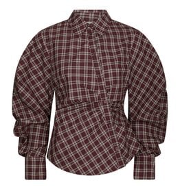 Blouse 'Neoella' - Plum - Neo Noir