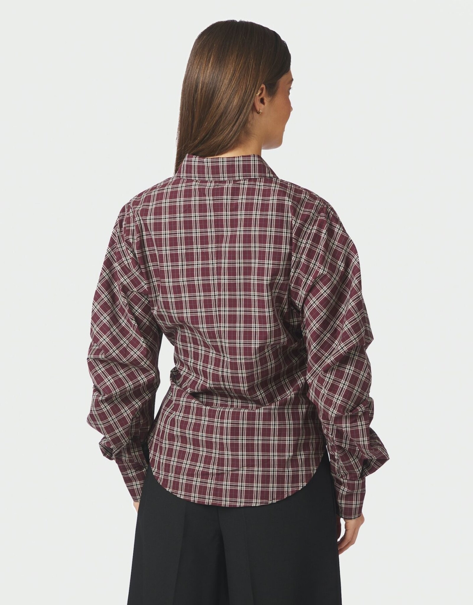 Blouse 'Neoella' - Plum - Neo Noir