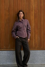 Blouse 'Neoella' - Plum - Neo Noir