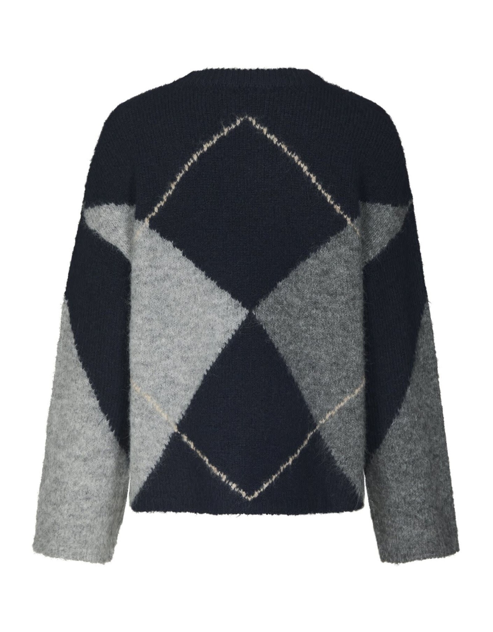 Pull Check 'Inga' - Navy - Neo Noir