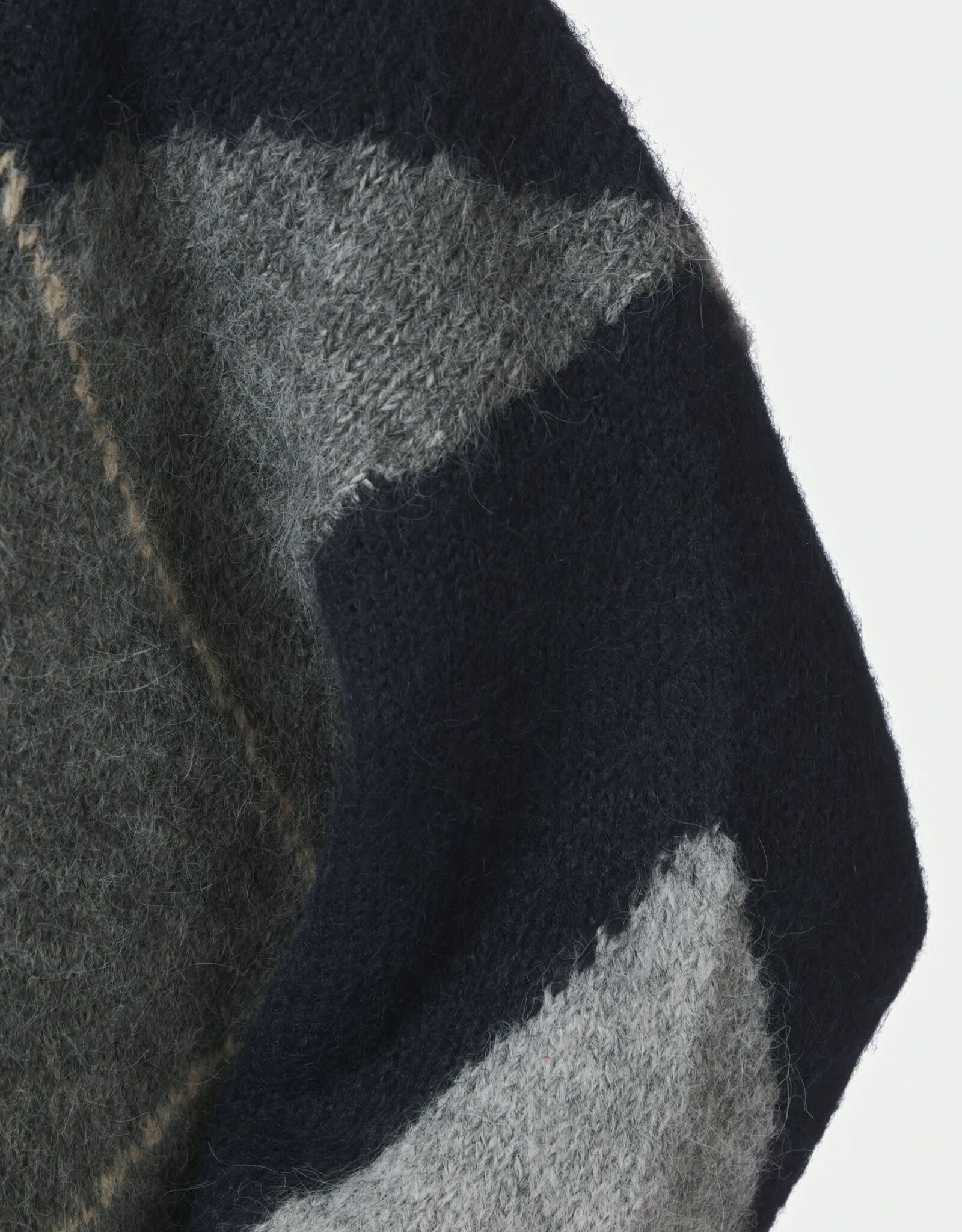 Pull Check 'Inga' - Navy - Neo Noir