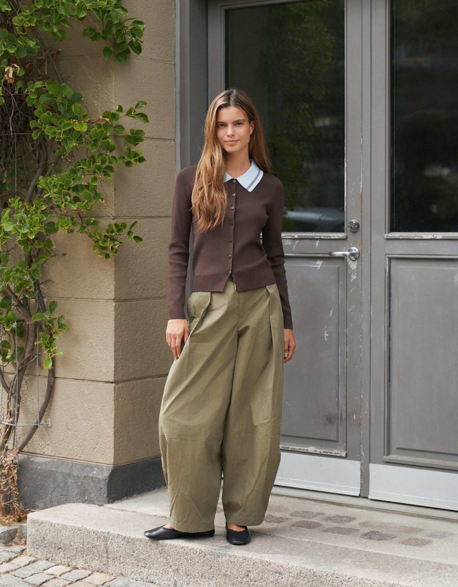 Broek 'Bernie' - Army - Neo Noir