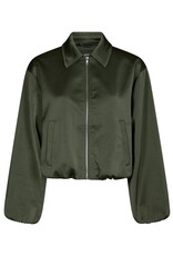 Jacket Heavy Sateen 'Denielle' - Deep Green - Neo Noir
