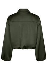 Jacket Heavy Sateen 'Denielle' - Deep Green - Neo Noir