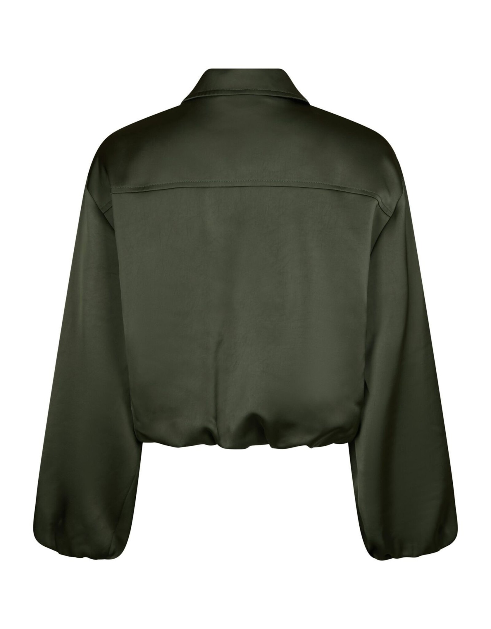 Jacket Heavy Sateen 'Denielle' - Deep Green - Neo Noir