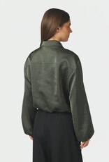 Jacket Heavy Sateen 'Denielle' - Deep Green - Neo Noir