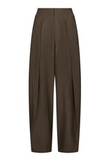 Broek 'Lucille' - Dark Brown - Neo Noir