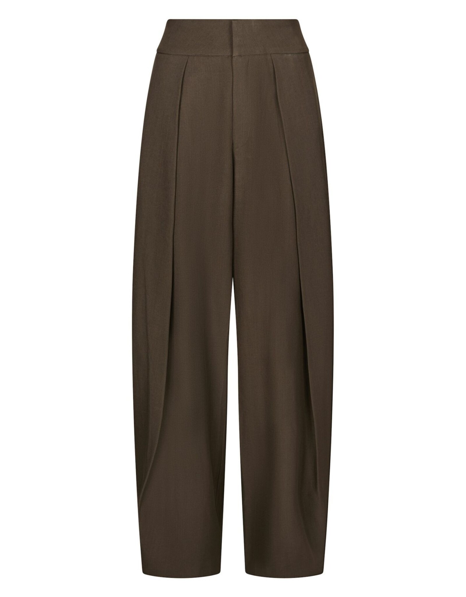 Broek 'Lucille' - Dark Brown - Neo Noir