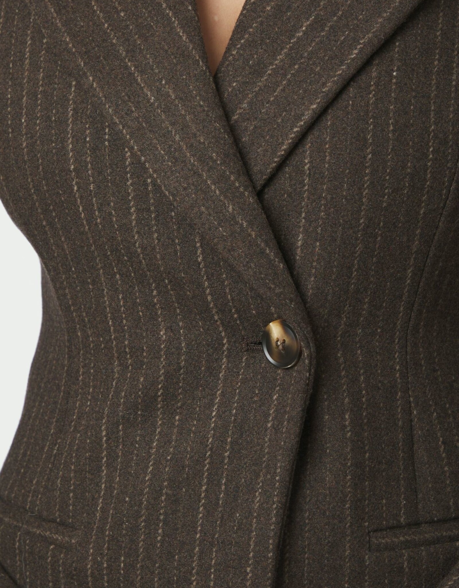 Blazer Stripe 'Bowie' - Brown - Neo Noir
