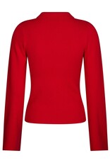Polo Knit 'Fannya' - Red - Neo Noir