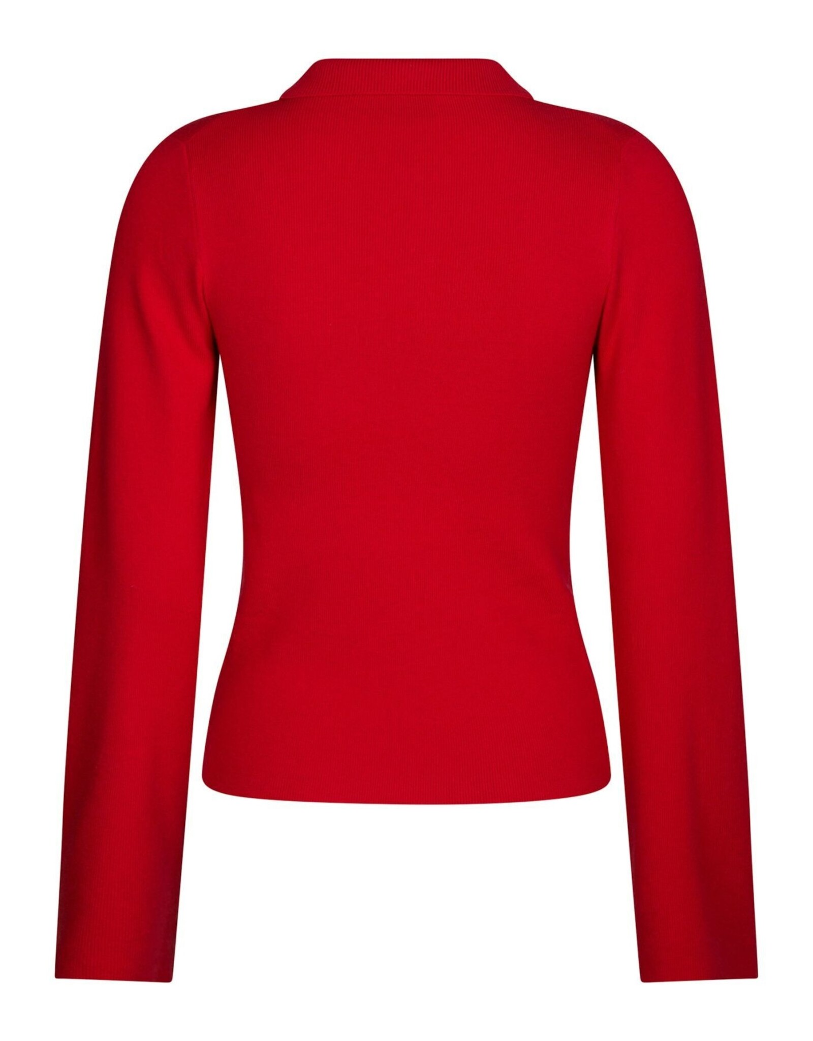 Polo Knit 'Fannya' - Red - Neo Noir