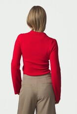 Polo Knit 'Fannya' - Red - Neo Noir
