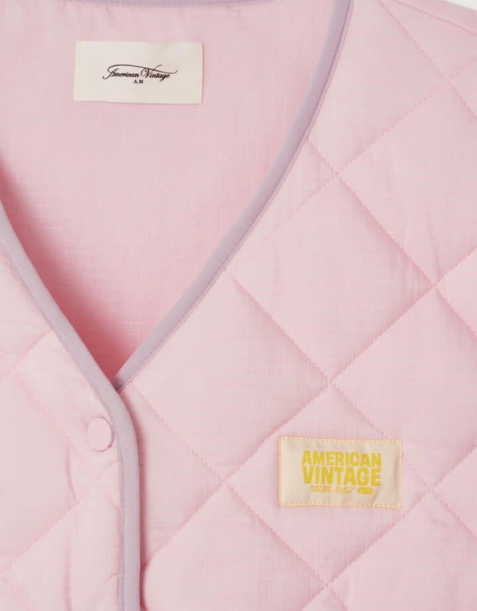 American Vintage Bodywarmer 'Yupibam' - Petale - Yup16B -  American Vintage