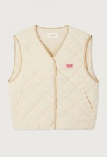 American Vintage Bodywarmer 'Yupibam' - Creme - Yup16B -  American Vintage