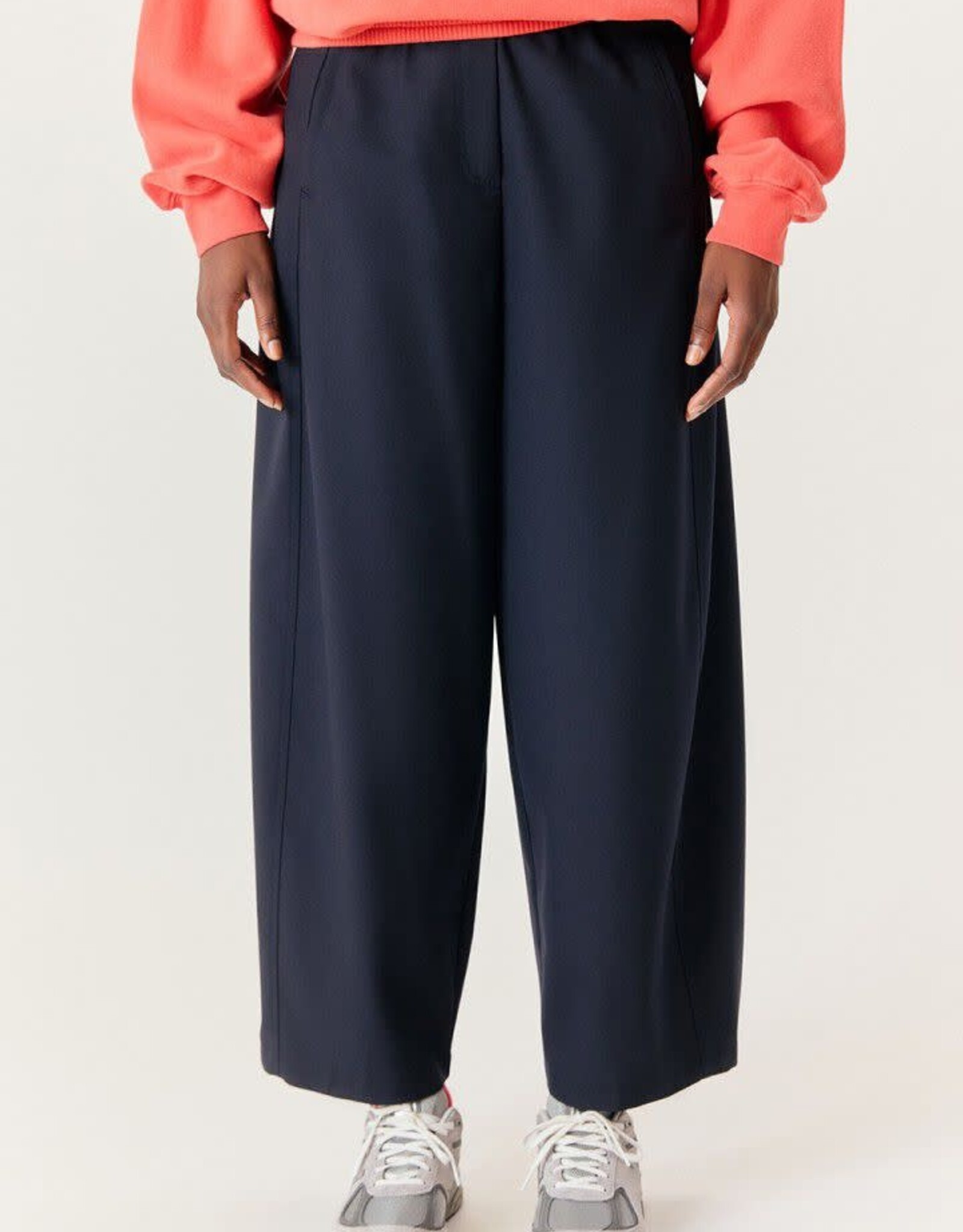 American Vintage Broek 'Ayany' - Navy - Aya10C -  American Vintage