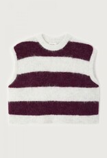 American Vintage Spencer 'Niby' - Rayures Cranberry - Nib18D - American Vintage