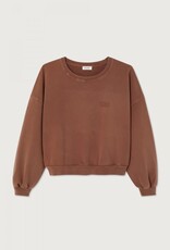 American Vintage Sweater 'Jitbay' - Noyer Vintage - Jit03A -   American Vintage