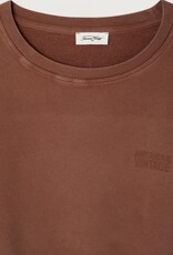 American Vintage Sweater 'Jitbay' - Noyer Vintage - Jit03A -   American Vintage