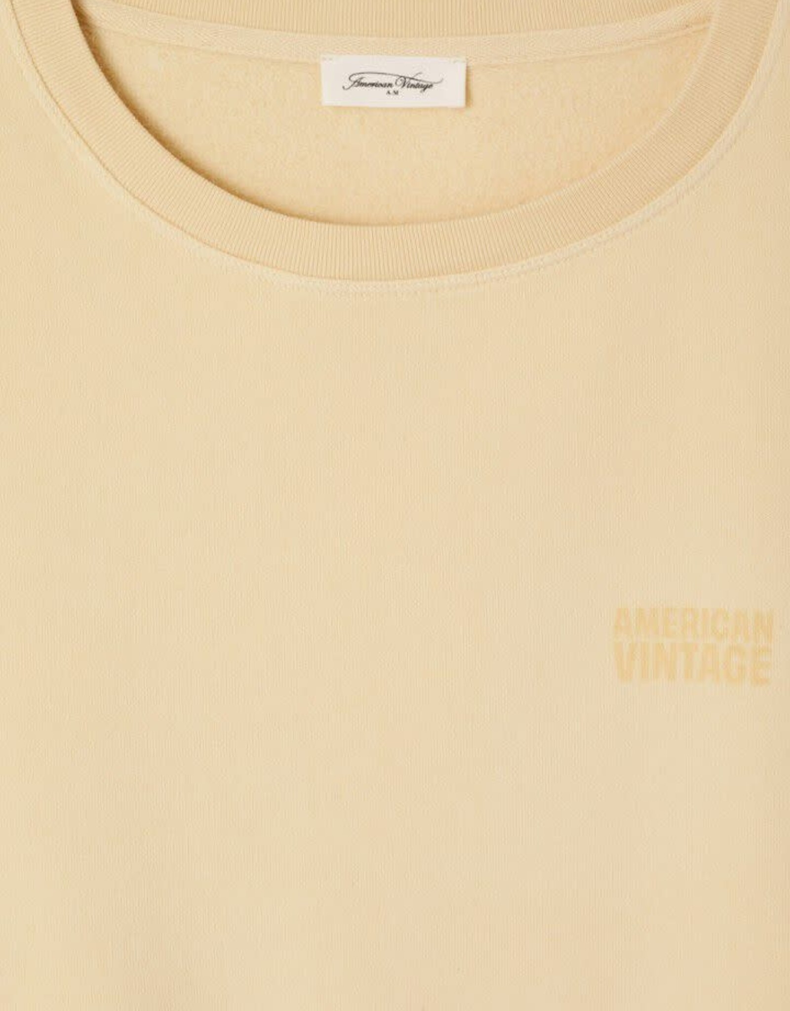 American Vintage Sweater 'Jitbay' - Limonade Vintage - Jit03A -   American Vintage