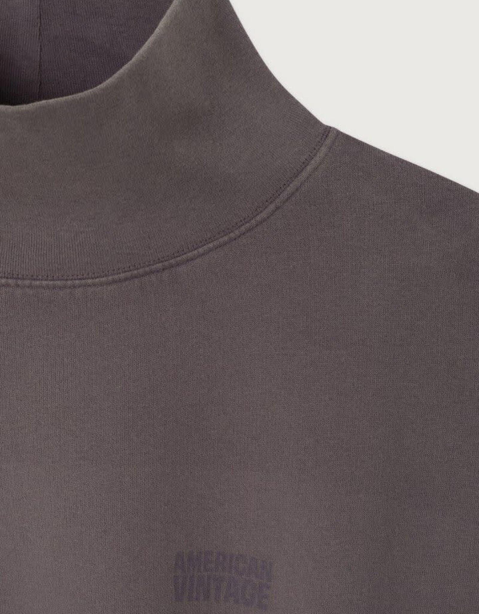 American Vintage Sweater 'Jitbay' - Cendre Vintage - Jit03AB-   American Vintage