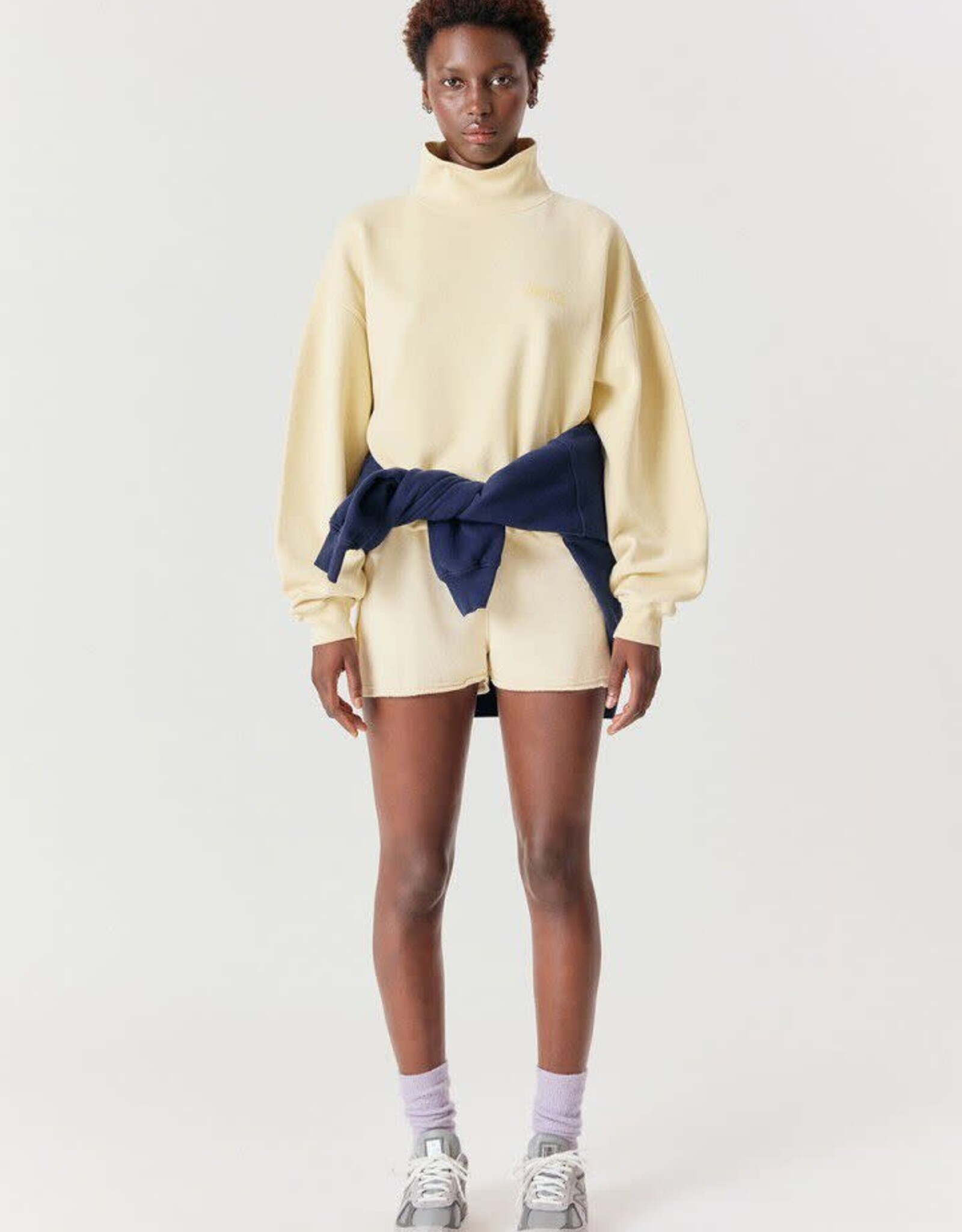 American Vintage Sweater 'Jitbay' - Limonade Vintage - Jit03AB-   American Vintage