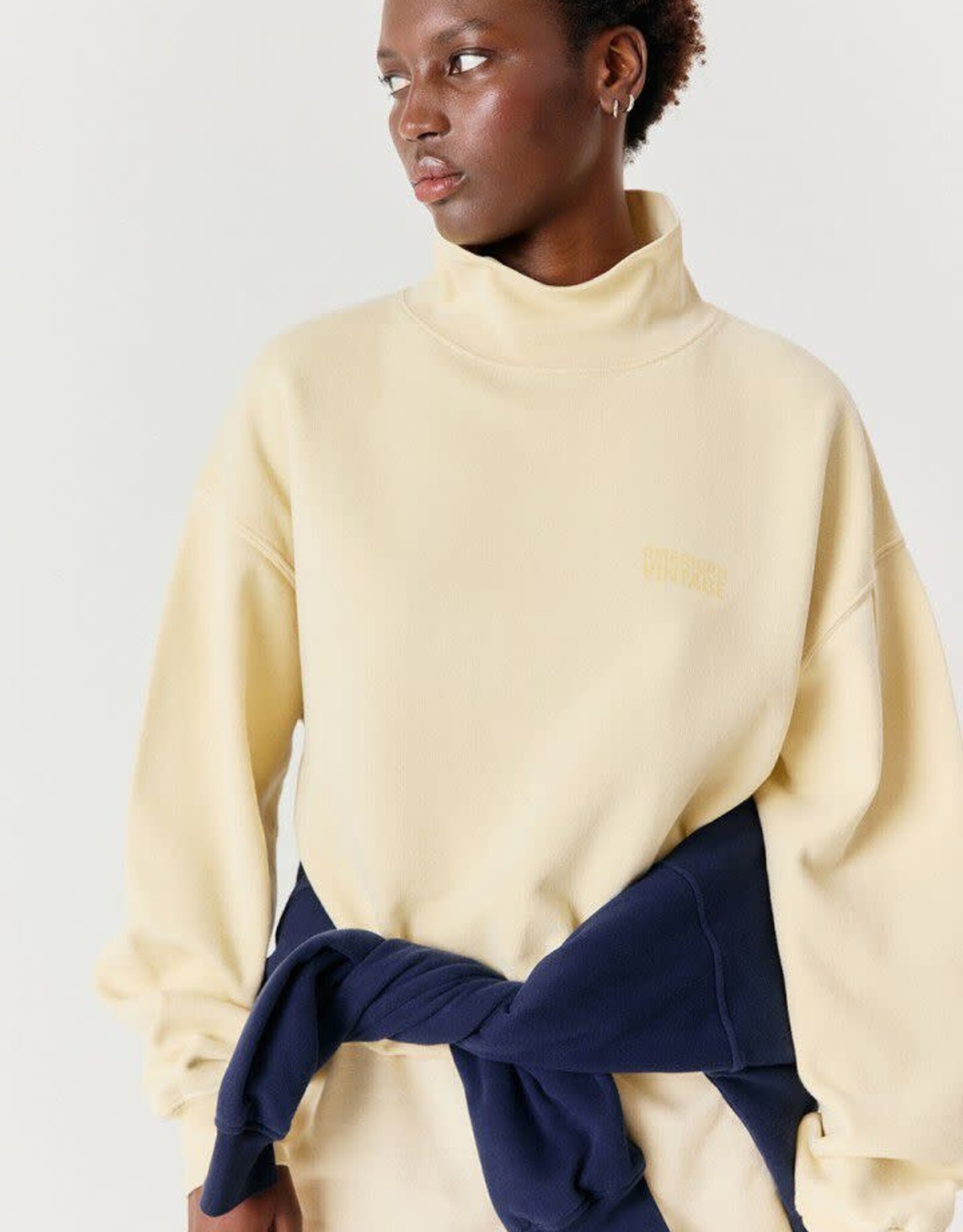 American Vintage Sweater 'Jitbay' - Limonade Vintage - Jit03AB-   American Vintage