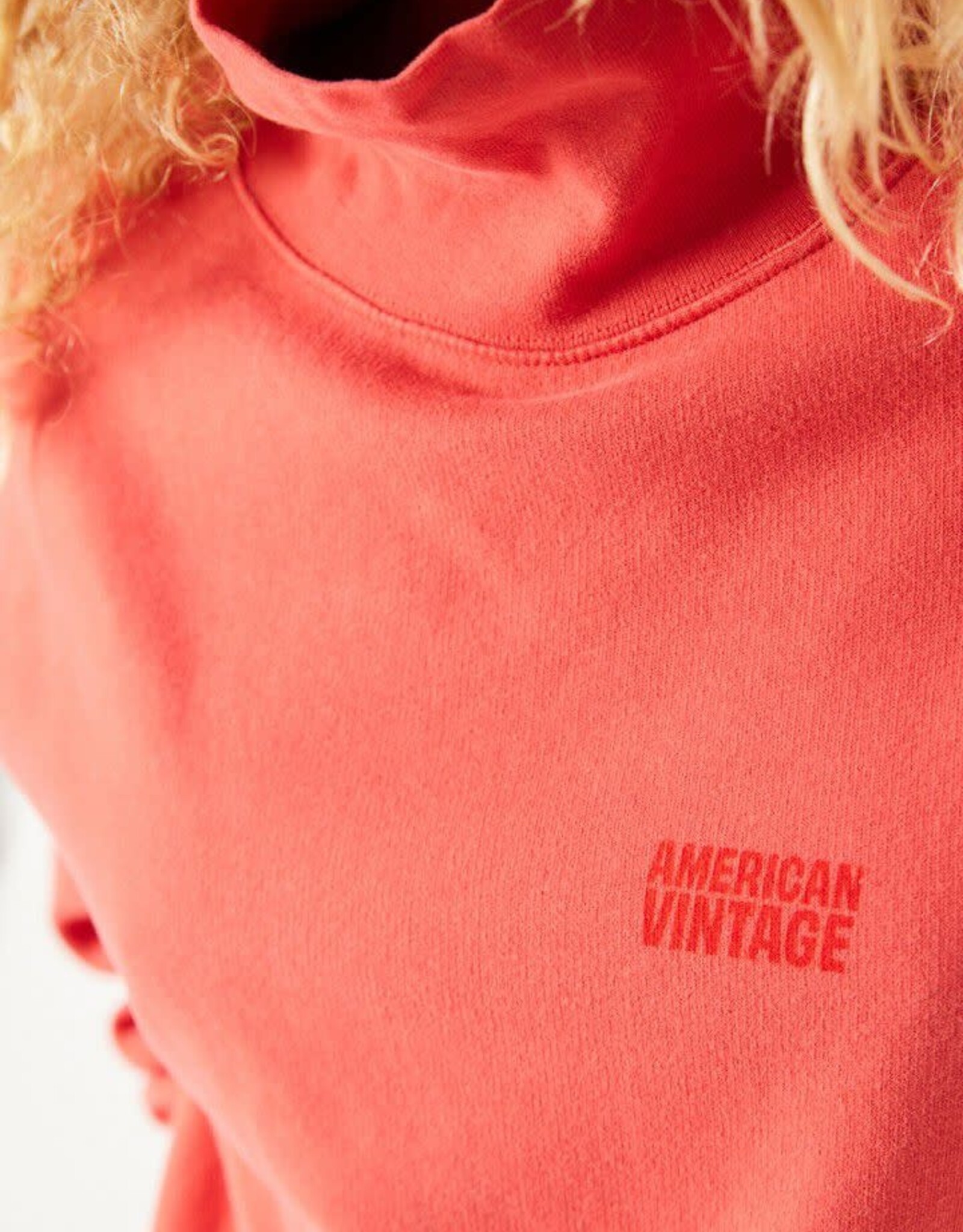 American Vintage Sweater 'Jitbay' - Vermillon Vintage - Jit03AB-   American Vintage