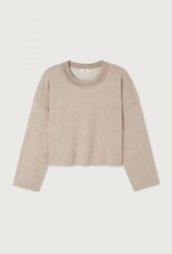 American Vintage Sweater 'Dantown' - Ice Cream Melange - Dan03A -  American Vintage