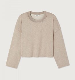 American Vintage Sweater 'Dantown' - Ice Cream Melange - Dan03A -  American Vintage