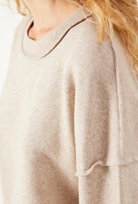 American Vintage Sweater 'Dantown' - Ice Cream Melange - Dan03A -  American Vintage