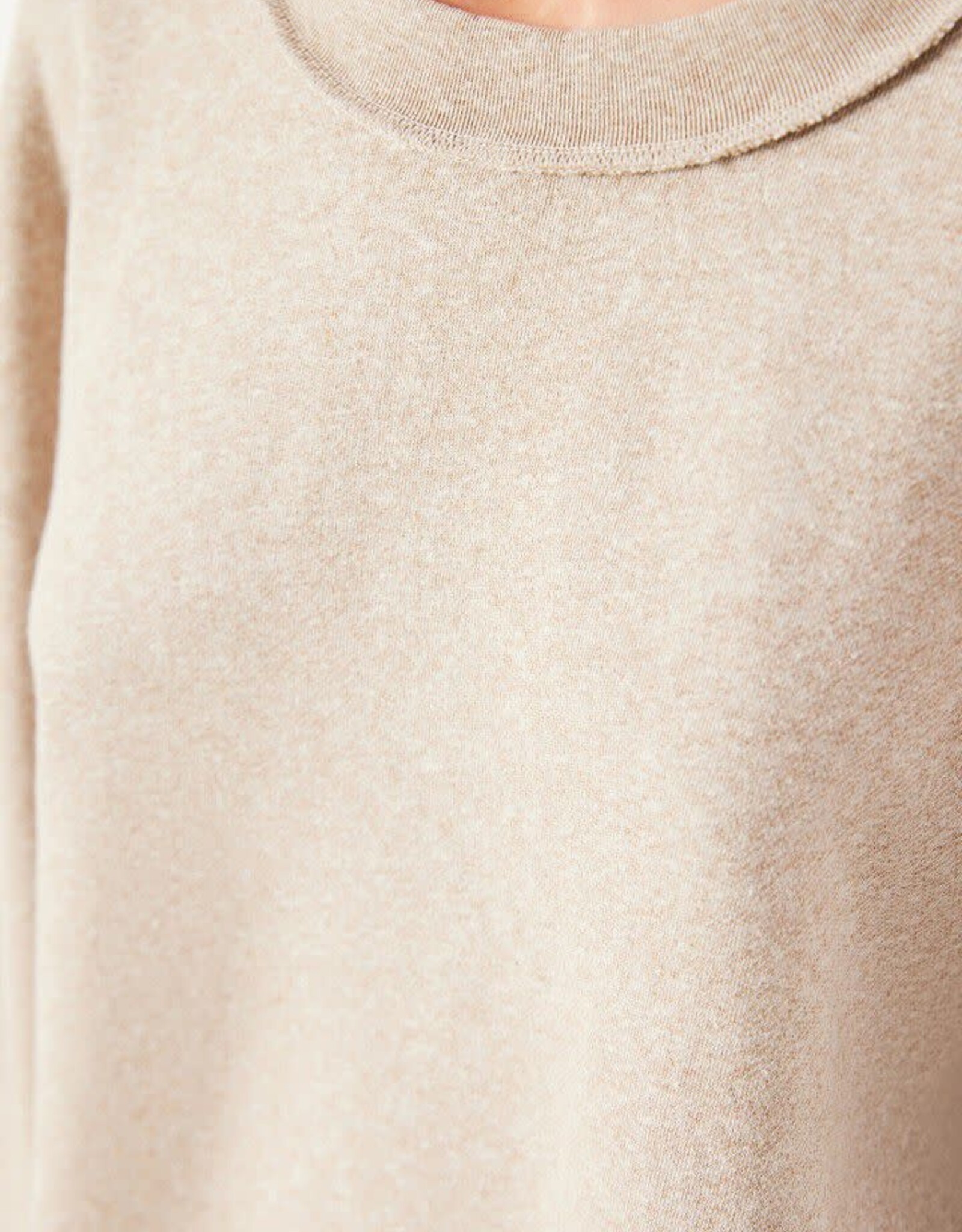 American Vintage Sweater 'Dantown' - Ice Cream Melange - Dan03A -  American Vintage