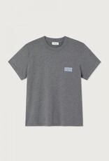 American Vintage T- Shirt Korte Mouw  'Ykobow' - Granite Chine  - Yko02C -  American Vintage