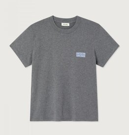American Vintage T- Shirt Korte Mouw  'Ykobow' - Granite Chine  - Yko02C -  American Vintage