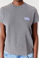 American Vintage T- Shirt Korte Mouw  'Ykobow' - Granite Chine  - Yko02C -  American Vintage