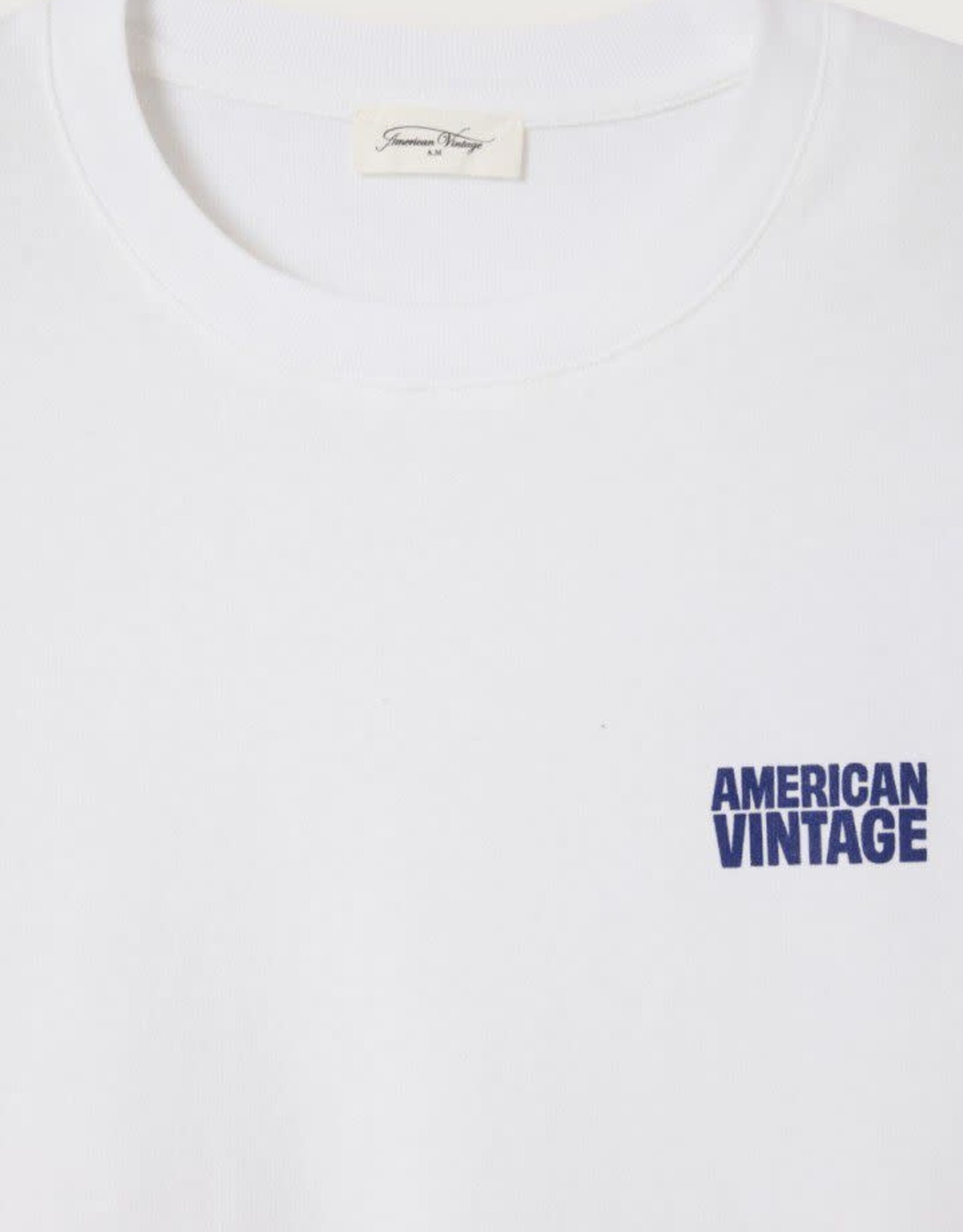 American Vintage T- Shirt Korte Mouw 'Ykobow' - Blanc - Yko02C -  American Vintage