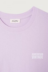 American Vintage T- Shirt Korte Mouw 'Ykobow' - Lilas - Yko02C -  American Vintage