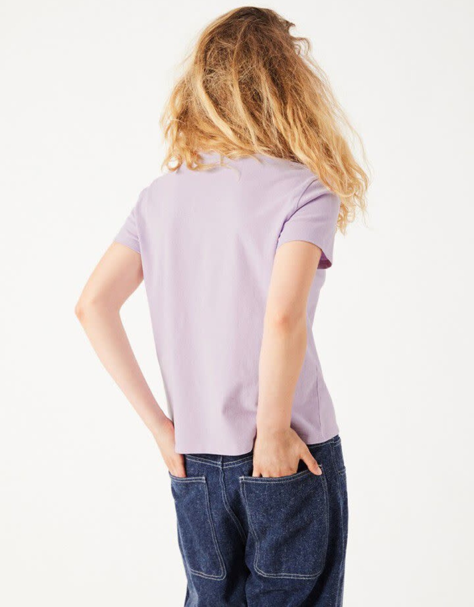 American Vintage T- Shirt Korte Mouw 'Ykobow' - Lilas - Yko02C -  American Vintage