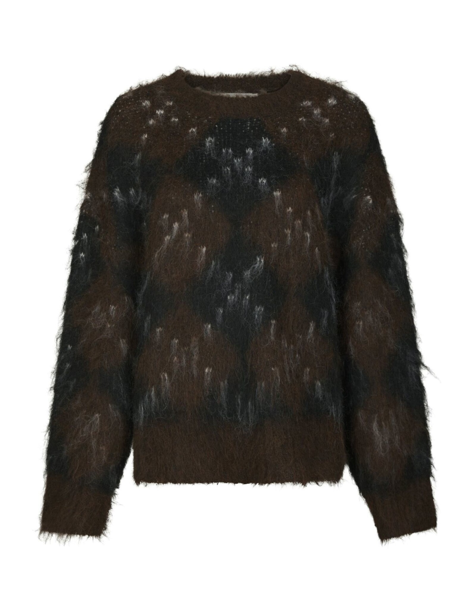 Pull Check 'Roeme' - Dark Brown - Neo Noir