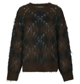 Pull Check 'Roeme' - Dark Brown - Neo Noir