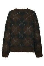 Pull Check 'Roeme' - Dark Brown - Neo Noir