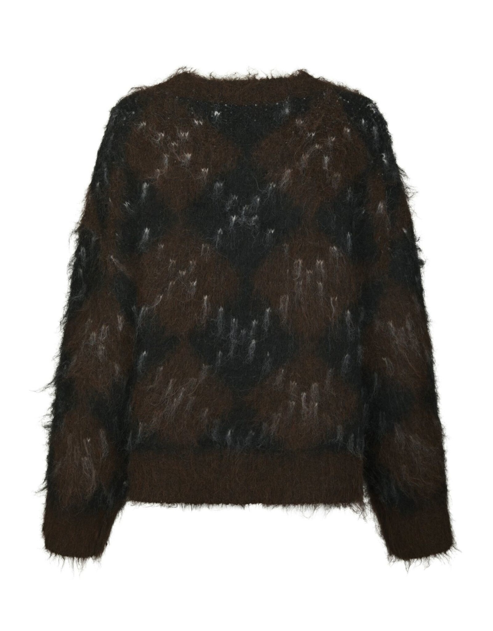 Pull Check 'Roeme' - Dark Brown - Neo Noir