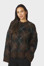 Pull Check 'Roeme' - Dark Brown - Neo Noir