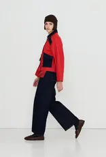 The Tiny Big Sister Jacket 'Bicolor' - Dark Red - The Tiny Big Sister