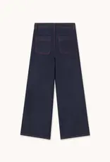 The Tiny Big Sister Jeans 'Bicolor' - Navy - The Tiny Big Sister