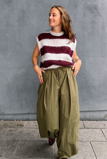 Broek 'Bernie' - Army - Neo Noir