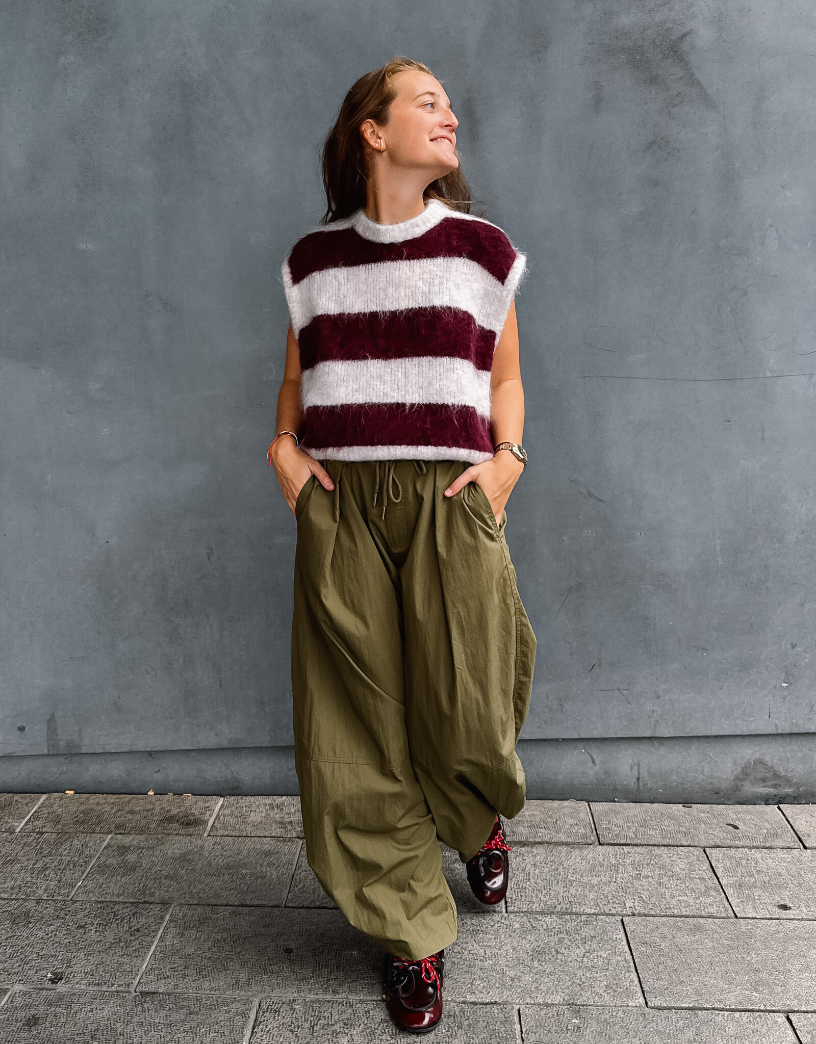 Broek 'Bernie' - Army - Neo Noir