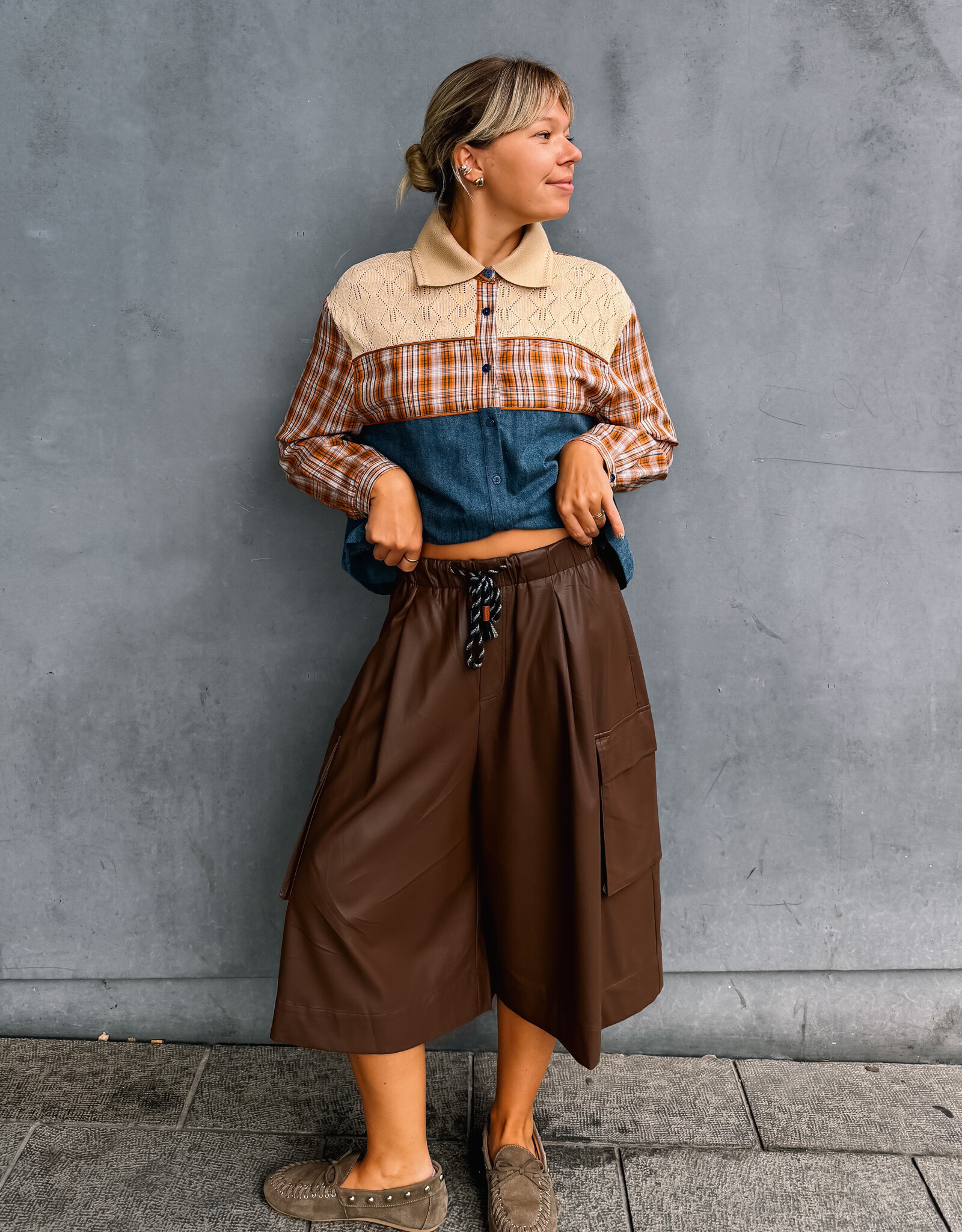 The Golden House Ad Culotte 'Pita' - Taupe