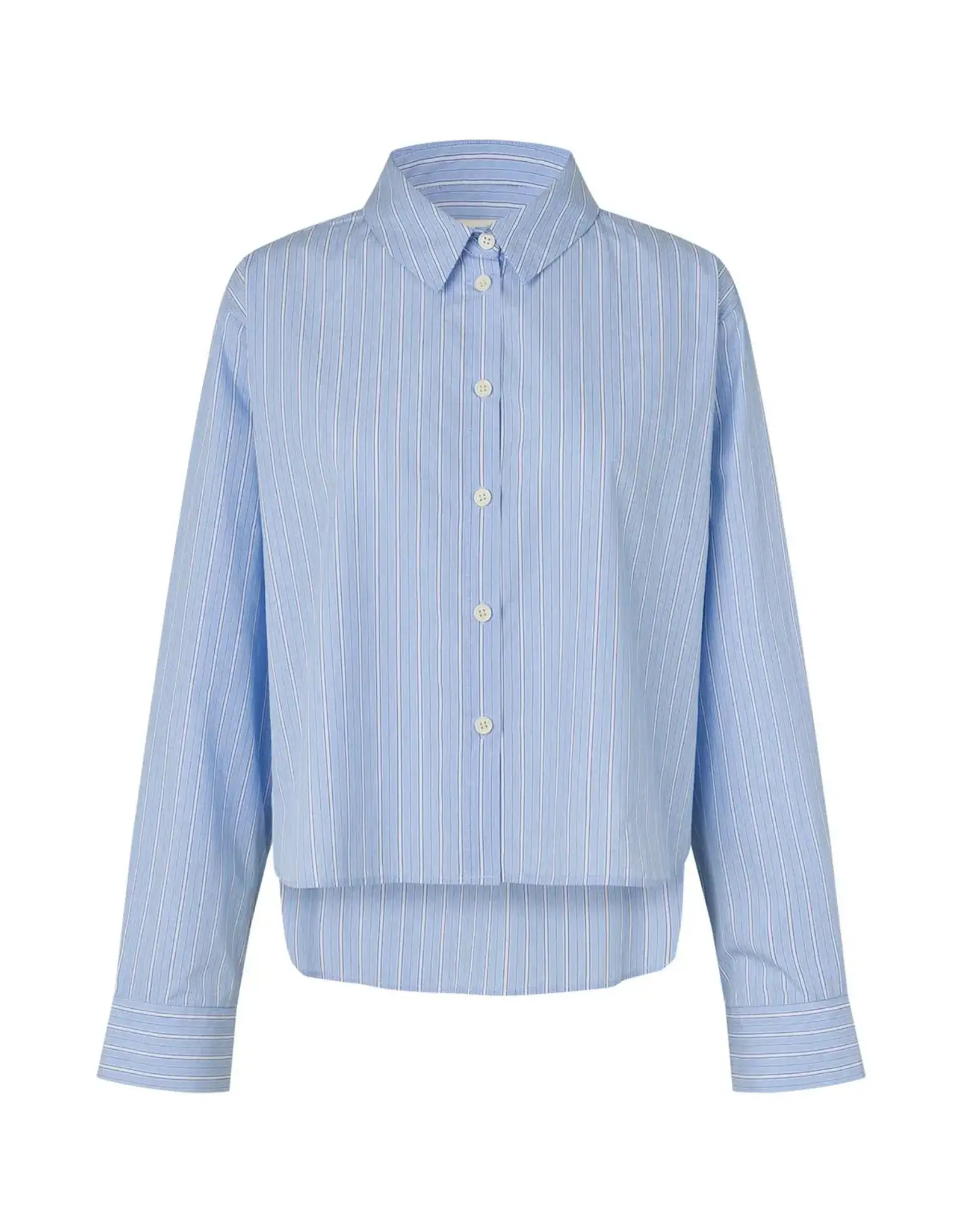 Lollys Laundry Blouse 'Marina' - Light Blue - Lollys Laundry