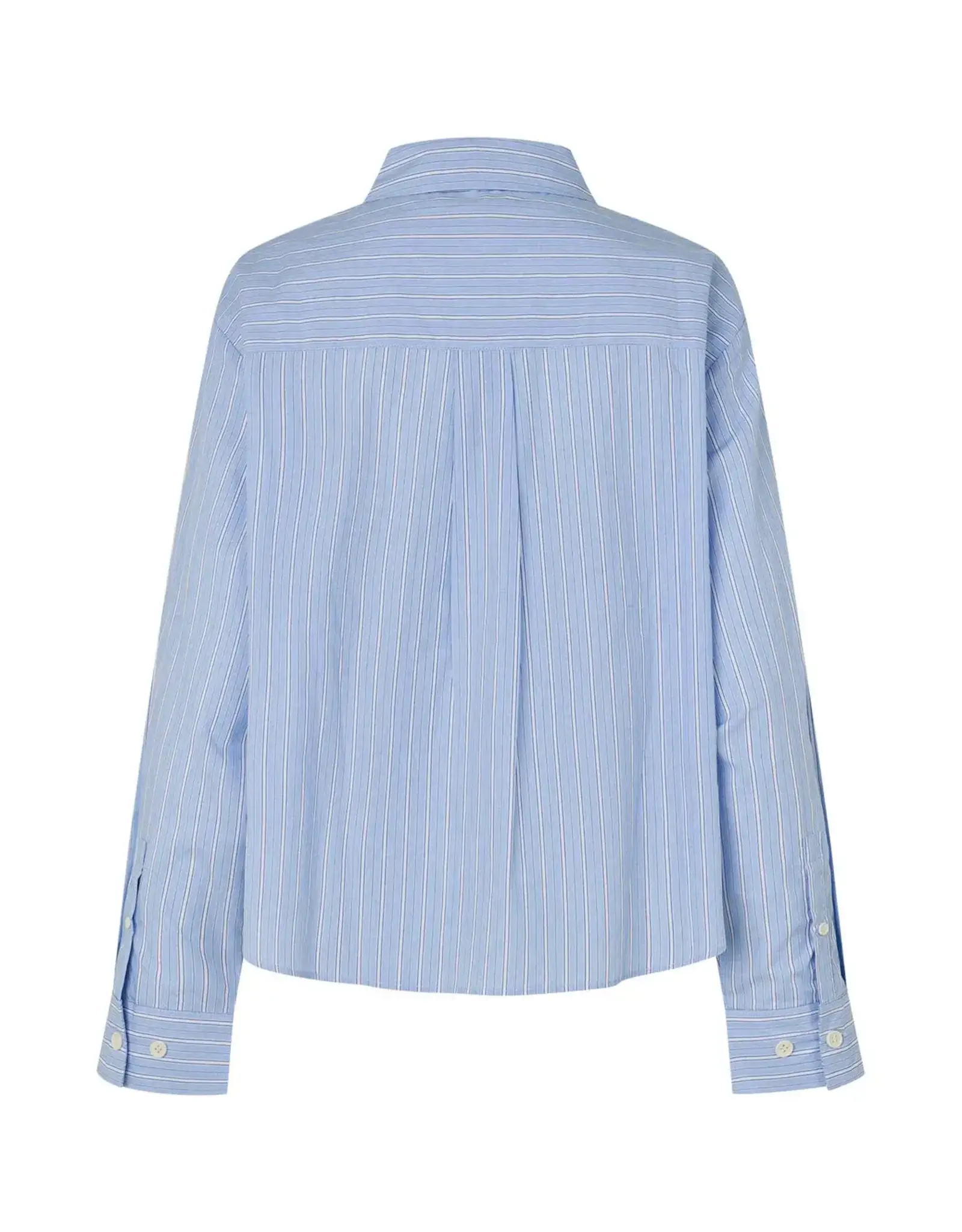 Lollys Laundry Blouse 'Marina' - Light Blue - Lollys Laundry